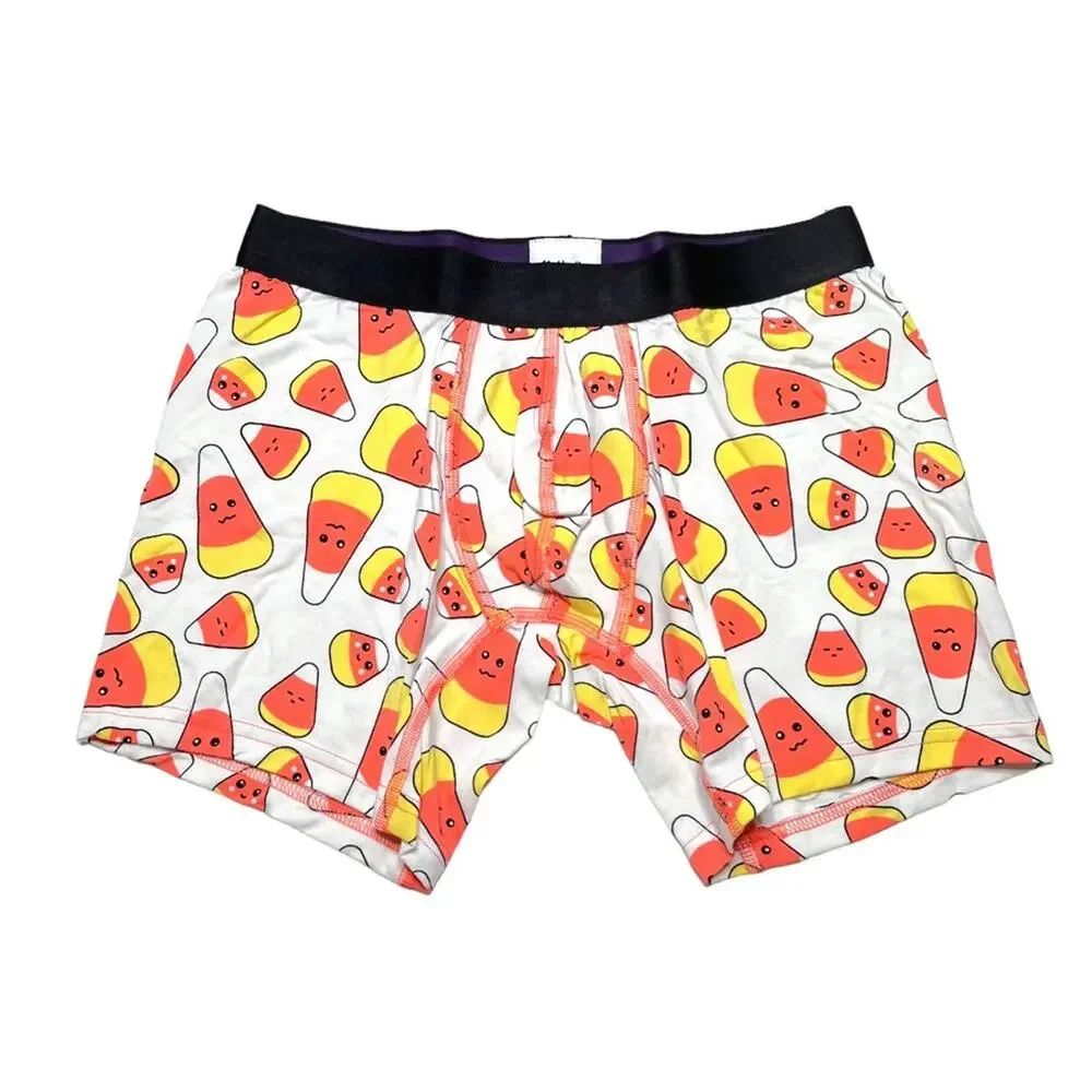 MeUndies Candy Corn Print Boxer Brief Size Small